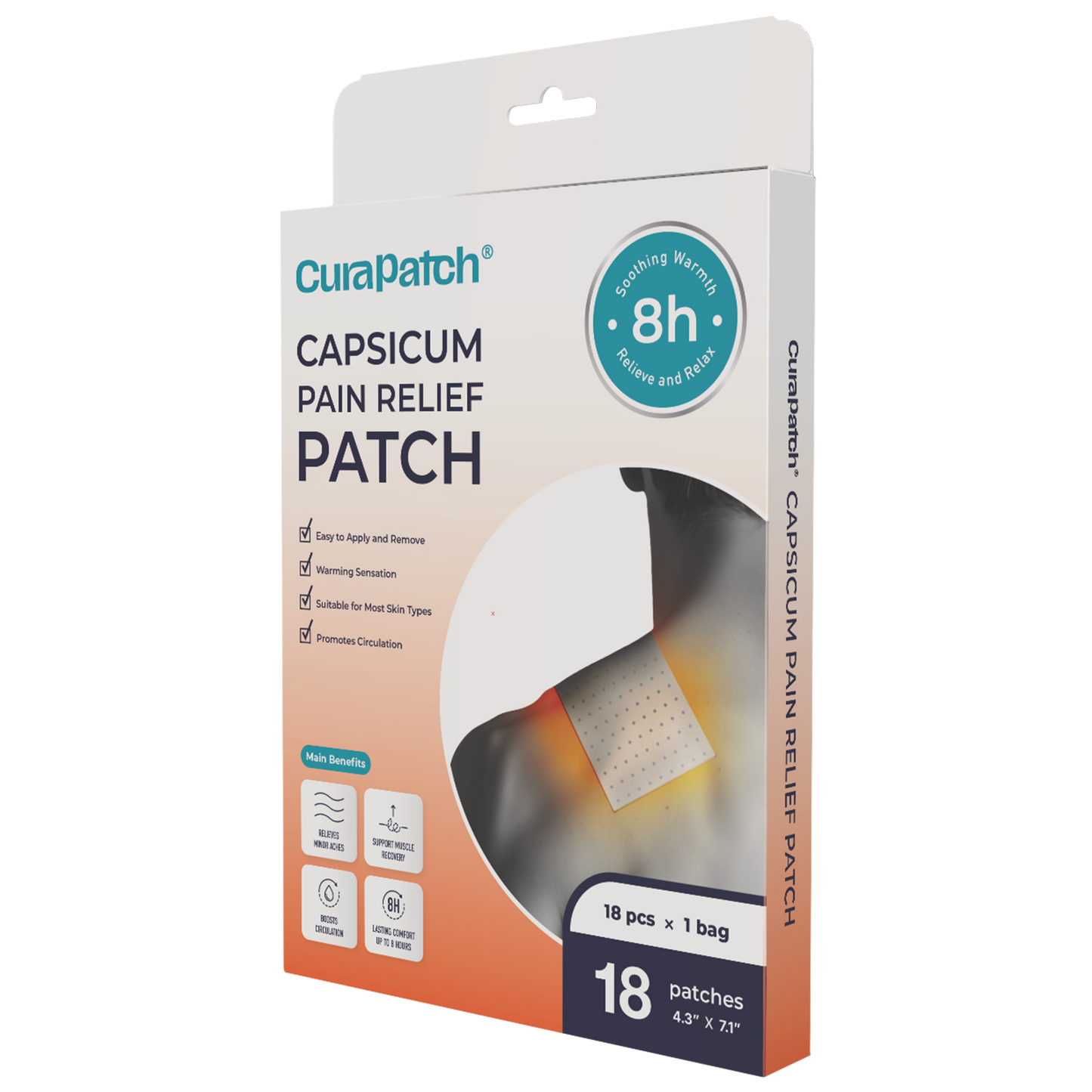 Curapatch Capsicum Pain Relief Patch