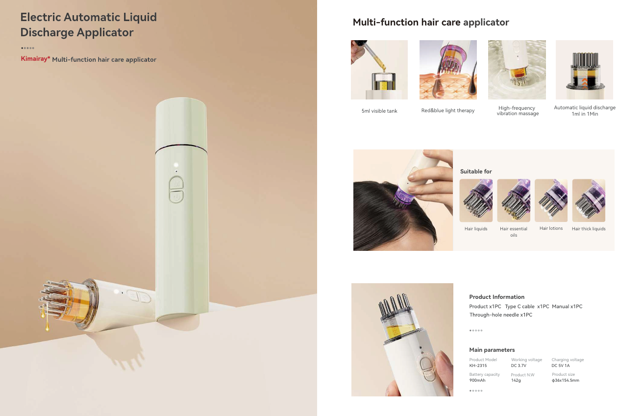 Scalp Serum Applicator