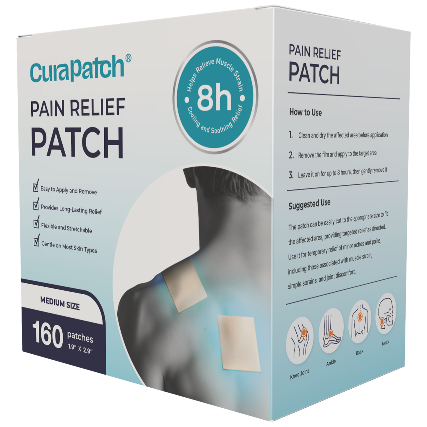 Curapatch Pain Relief Patch (M-L)